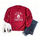 Let's Get Toasted Campfire Graphic Sweatshirt