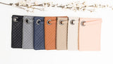 Quilted Wristlet Clutch - Black, Blush, Gray or Camel