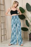 Wide Leg Beach Pants - Indigo
