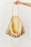 Granny Crochet Pattern Straw Tote Bag