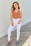 Kancan Alyssa High Rise Skinny Jeans - White