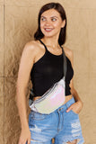 Festival Baby Sequin Front Fanny Pack / Belt Bag