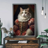 Regal Animal Portrait - 8'' x 11" - Choose your animal