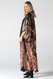 Boho Tie Dye & Paisley Duster Kimono