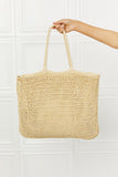 Granny Crochet Pattern Straw Tote Bag