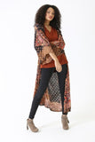Boho Tie Dye & Paisley Duster Kimono