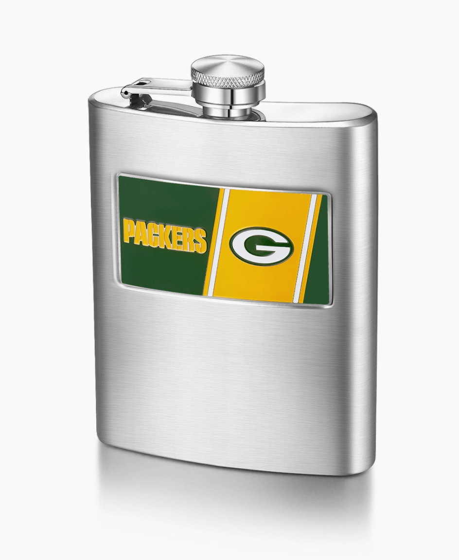 NFL Green Bay Packers Stainless Flask – Rust and Rose Boutique