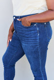 Judy Blue Marie Mid Rise Ankle Skinny Jeans