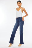 Kan Can High Rise Slim Flare Trouser Jean