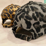 Wild Mama Animal Print Corduroy Baseball Hat