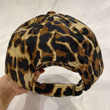 Wild Mama Animal Print Corduroy Baseball Hat