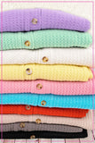 Greta Lightweight Waffle Knit Cardigan - 8 colors!