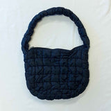 Everyday Quilted Shoulder Bag / Purse - Black, Pink, Ivory, Blue or Taupe