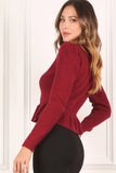 Peplum Sweater