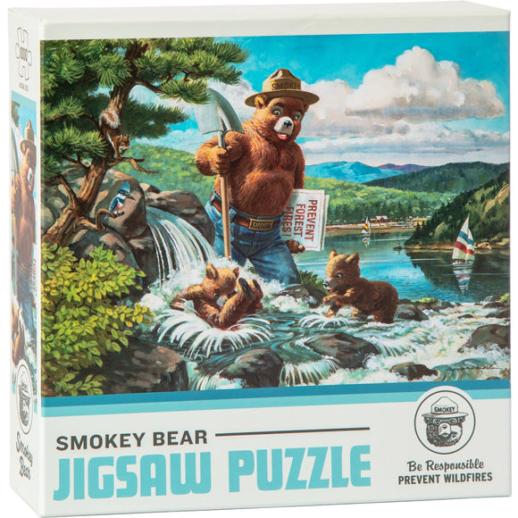 Smokey's Friends Smokey the Bear Jigsaw Puzzle