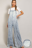 Mineral Washed Seamed Tencel Overalls