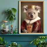 Regal Animal Portrait - 24" x 36" - Choose your animal