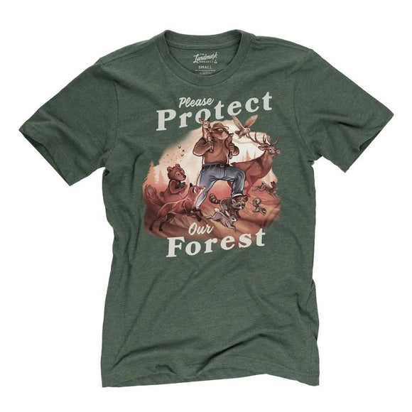 Protect our Forest Smokey the Bear Graphic Tee