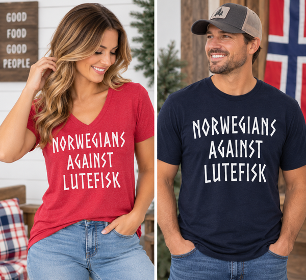 Norwegians Against Lutefisk T-Shirt