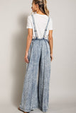 Mineral Washed Seamed Tencel Overalls