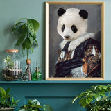 Regal Animal Portrait - 24" x 36" - Choose your animal