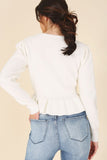 Peplum Sweater