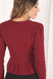 Peplum Sweater