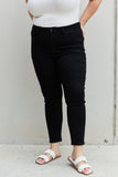 Judy Blue Kenya Mid Rise Slim Fit Jeans - Black