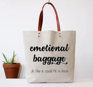 Emotional Baggage Tote Bag