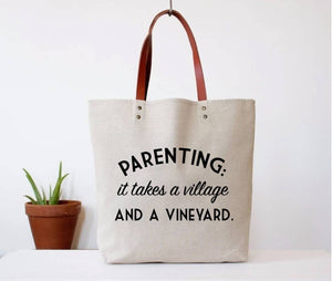 Parenting: It Takes a Vineyard Tote Bag