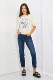 Party In The USA Graphic Crop Tee