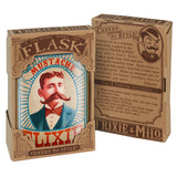 Stainless Steel Mustache Elixir Flask