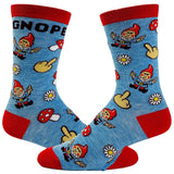 Gnope - Funny Garden Gnome Socks - Women