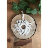 DIY Snowflake Macrame Kit - Natural