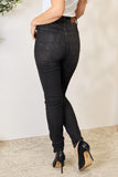 Judy Blue Tummy Control High Waist Denim Jeans - Black