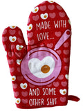 Made with Love and Some Other Sh*t - Oven Mitt