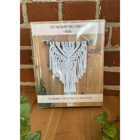 DIY Macrame Wall Hanging Kit - Natural