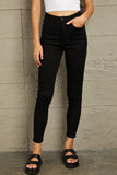 Judy Blue Tummy Control High Waisted Classic Skinny Jeans - Black
