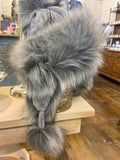 Bayka Faux Fur Hat - Gray