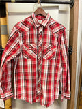 Hallmark Channel Holiday Plaid Up-cycled Shirt - Men's M