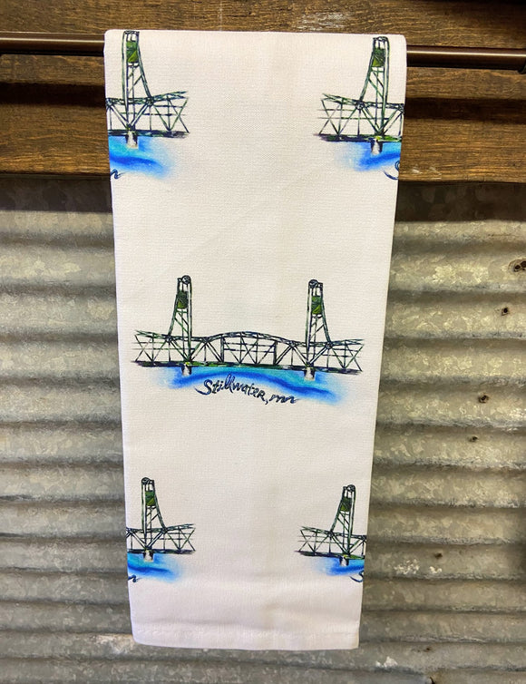 Stillwater Lift Bridge Hand / Tea Towel