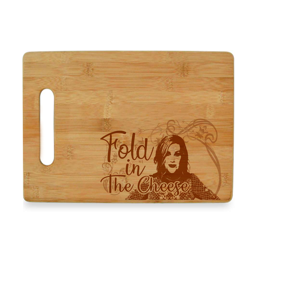 Schitt's Creek Moira Rose Bamboo Cutting Board