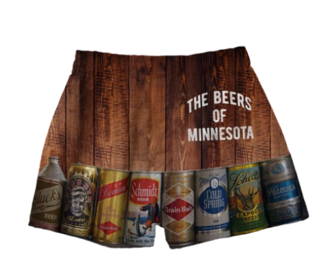 Beers of Minnesota Boxer Shorts