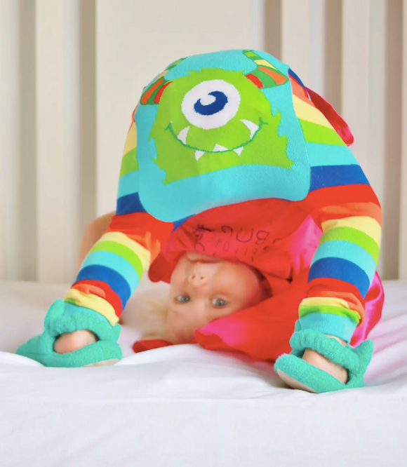 Rainbow Monster Baby Leggings