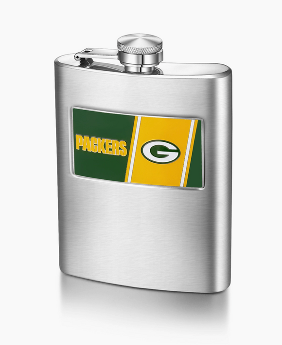 NFL Green Bay Packers Stainless Flask