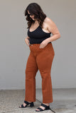 Judy Blue Feeling Special Pocket Jeans - Terracotta